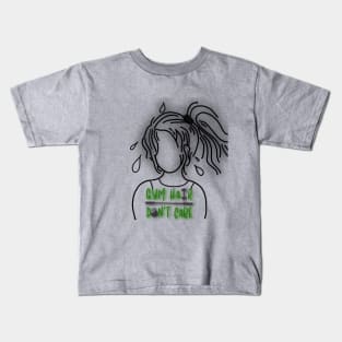 Gym Hair, Don't Care Kids T-Shirt